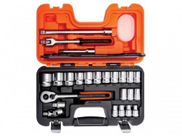 Bahco S240 Socket Set of 24 Metric 1/2in Drive £68.95